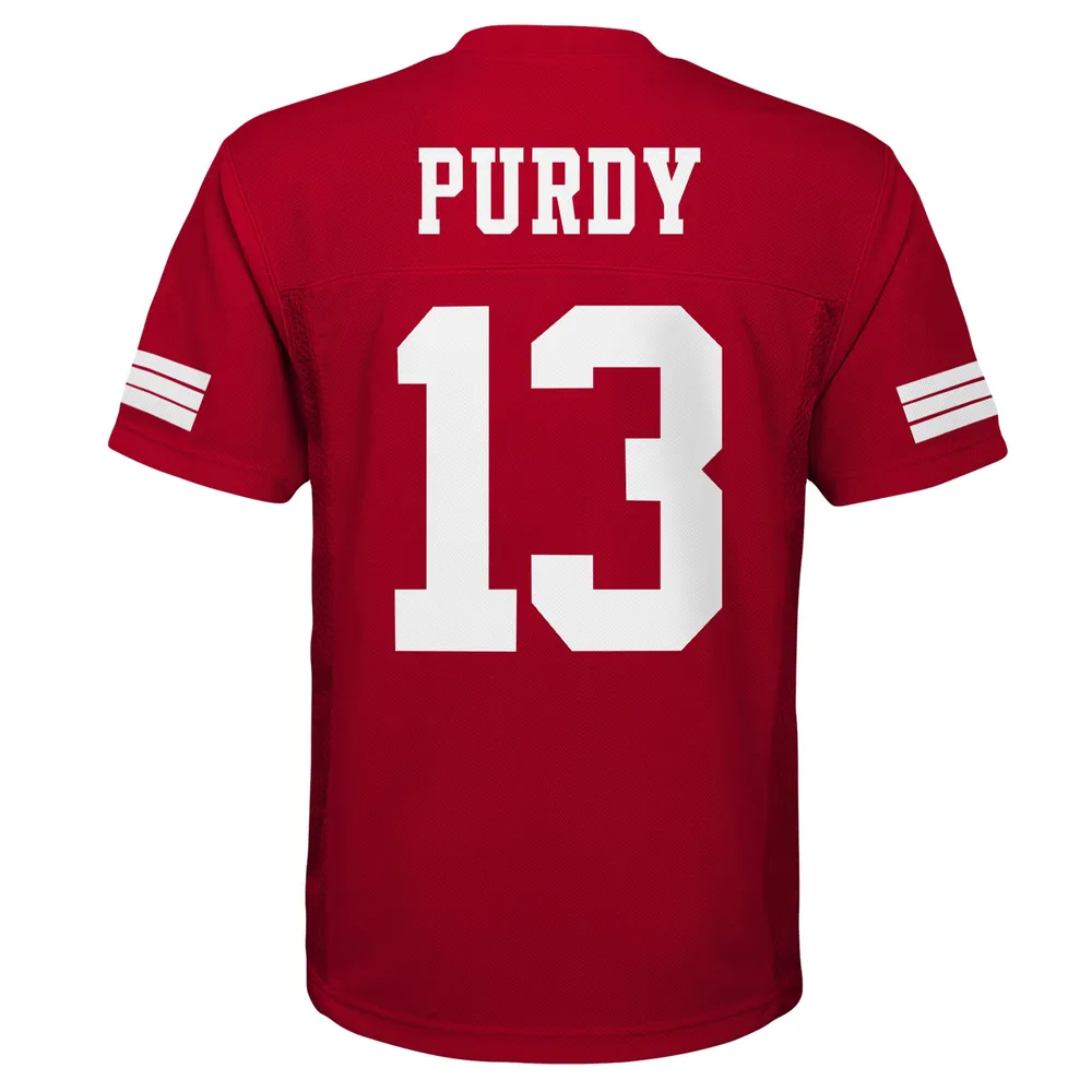 Preschool Brock Purdy Scarlet San Francisco 49ers Replica Player Jersey