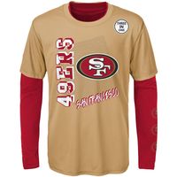 Outerstuff Preschool Gold/Scarlet San Francisco 49ers For the Love of Game  - T-Shirt Combo Set