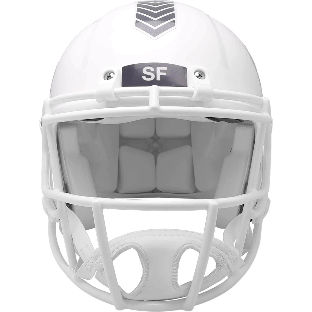 Casque authentique Riddell San Francisco 49ers 2024 Salute To Service Speed