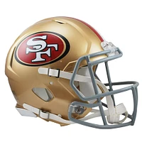 Riddell San Francisco 49ers Revolution Speed ​​Casque de football authentique pleine grandeur