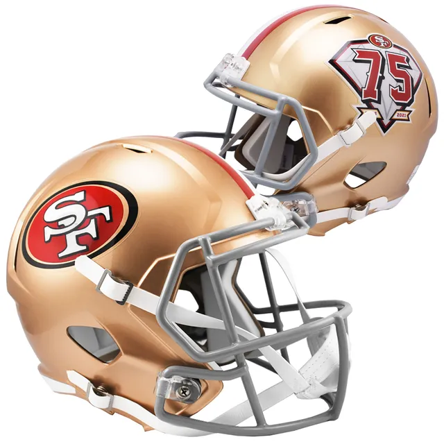 Lids San Francisco 49ers Riddell Unsigned 75th Anniversary