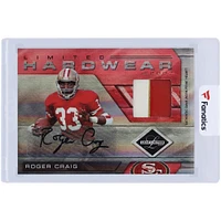 Roger Craig San Francisco 49ers Autographed 2007 Panini Leaf Limited Hardwear Dual-Color Relic #H-2 #5/25 Card 