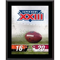 San Francisco 49ers 10.5" x 13" Sublimated Super Bowl Champion Plaque Bundle