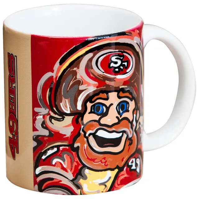 Lids San Francisco 49ers 11oz. Ceramic Coffee Cup & Leather