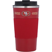 Gobelet à café San Francisco 49ers 18 oz avec poignée en silicone