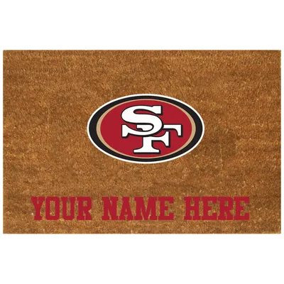 San Francisco 49ers 19.5'' x 29.5'' Personalized Door Mat