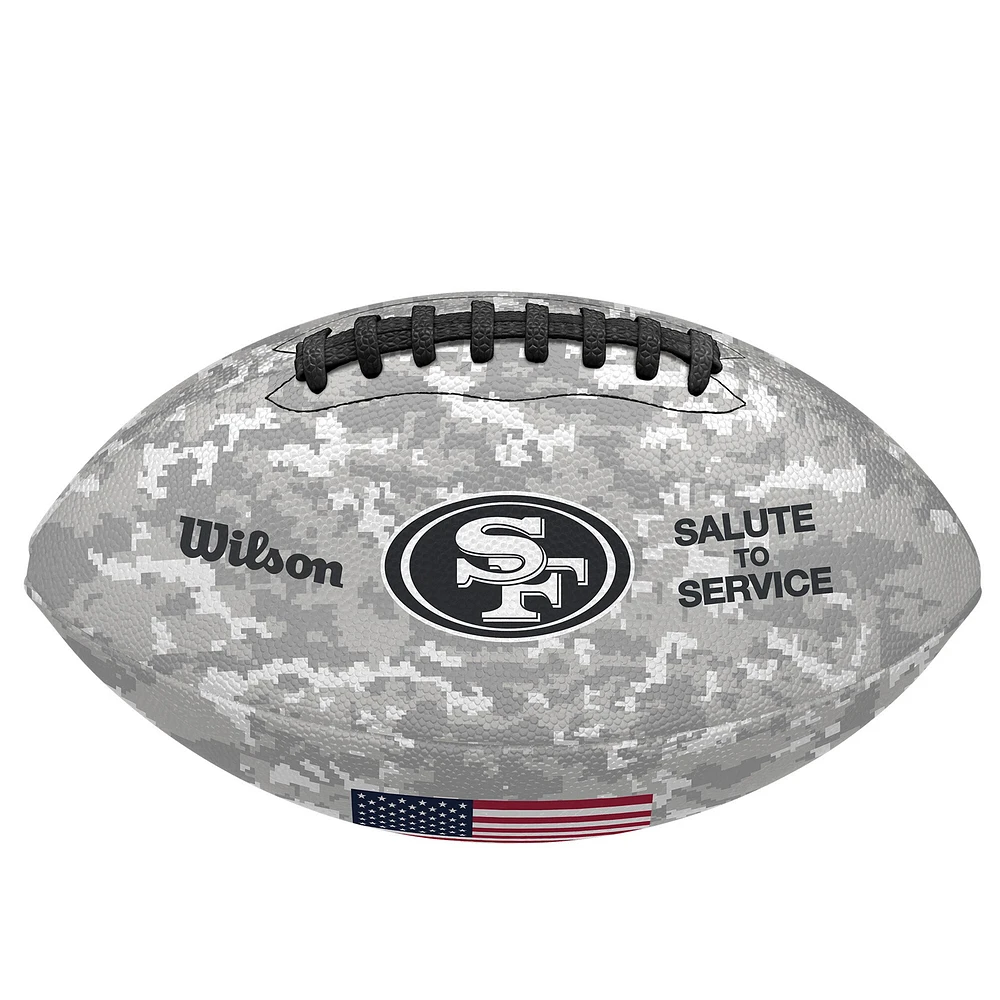 Hommage 2024 des 49ers de San Francisco au service Wilson Pro Football
