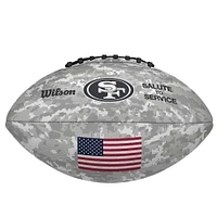 Hommage 2024 des 49ers de San Francisco au service Wilson Pro Football