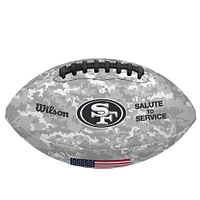 Hommage 2024 des 49ers de San Francisco au service Wilson Pro Football
