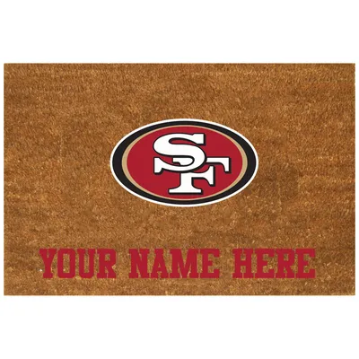 San Francisco 49ers 23'' x 35'' Personalized Door Mat