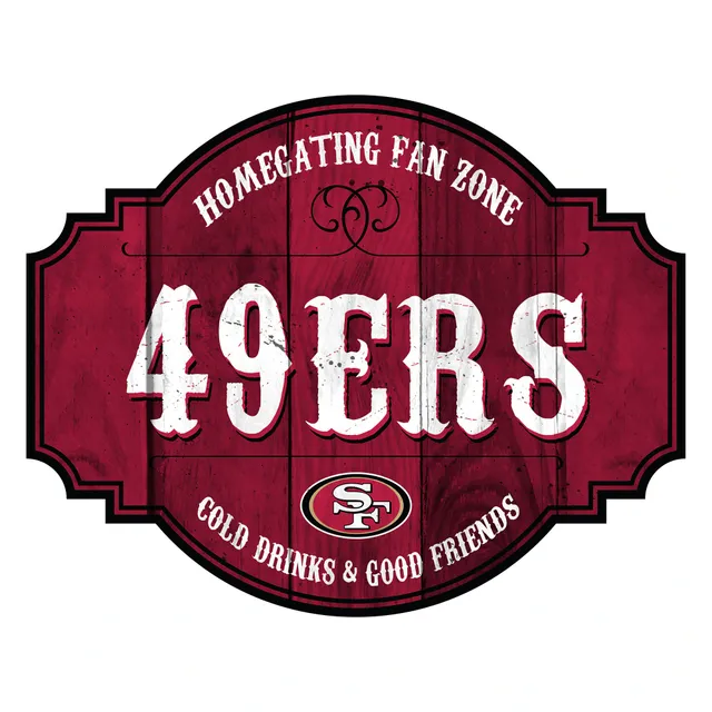 San Francisco 49ers Cracked Color 24 Barrel Top