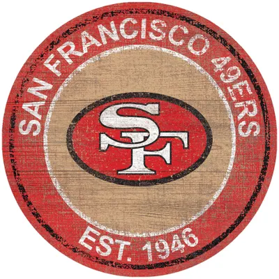 Lids San Francisco 49ers 16'' Team Logo Cutout - Black