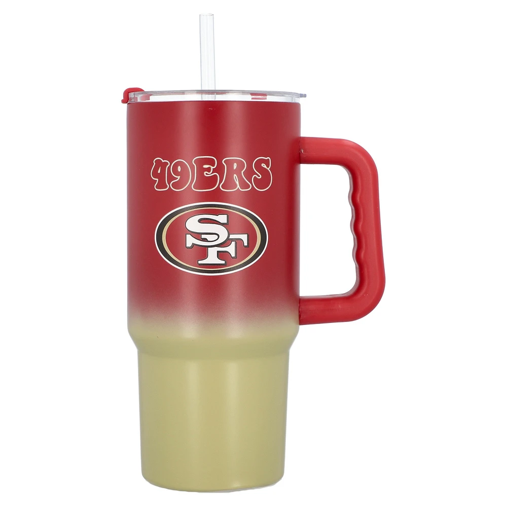 San Francisco 49ers 24oz. Ombre Stainless Steel Tumbler