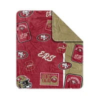 San Francisco 49ers 50” x 60” Dream Weave Throw Blanket