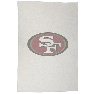 Couverture sweat-shirt 49ers de San Francisco 54" x 84"