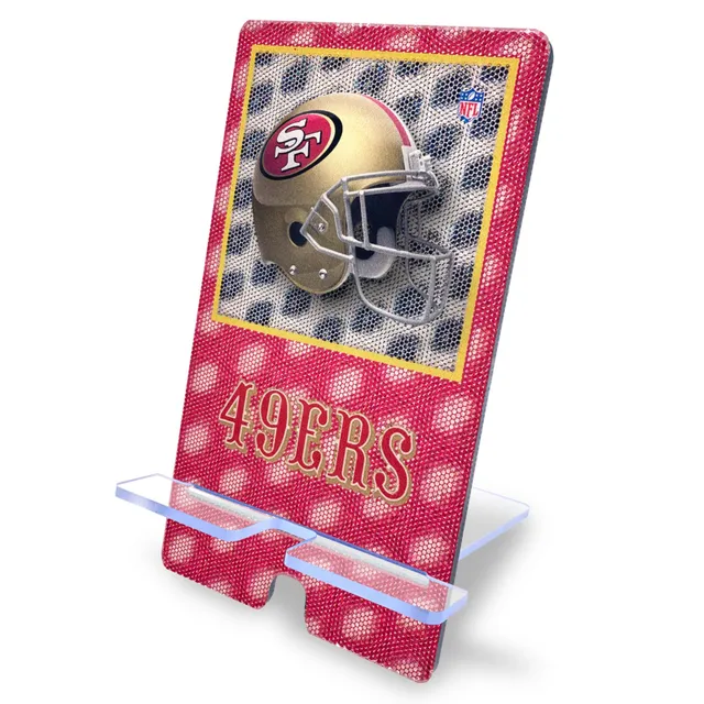 Lids San Francisco 49ers Imperial 5D 16'' x 16'' Wall Art - Black