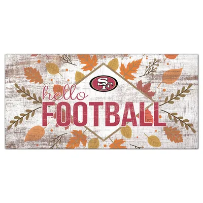 NFL San Francisco 49ers 3D Logo Series Wall Art - 12x12