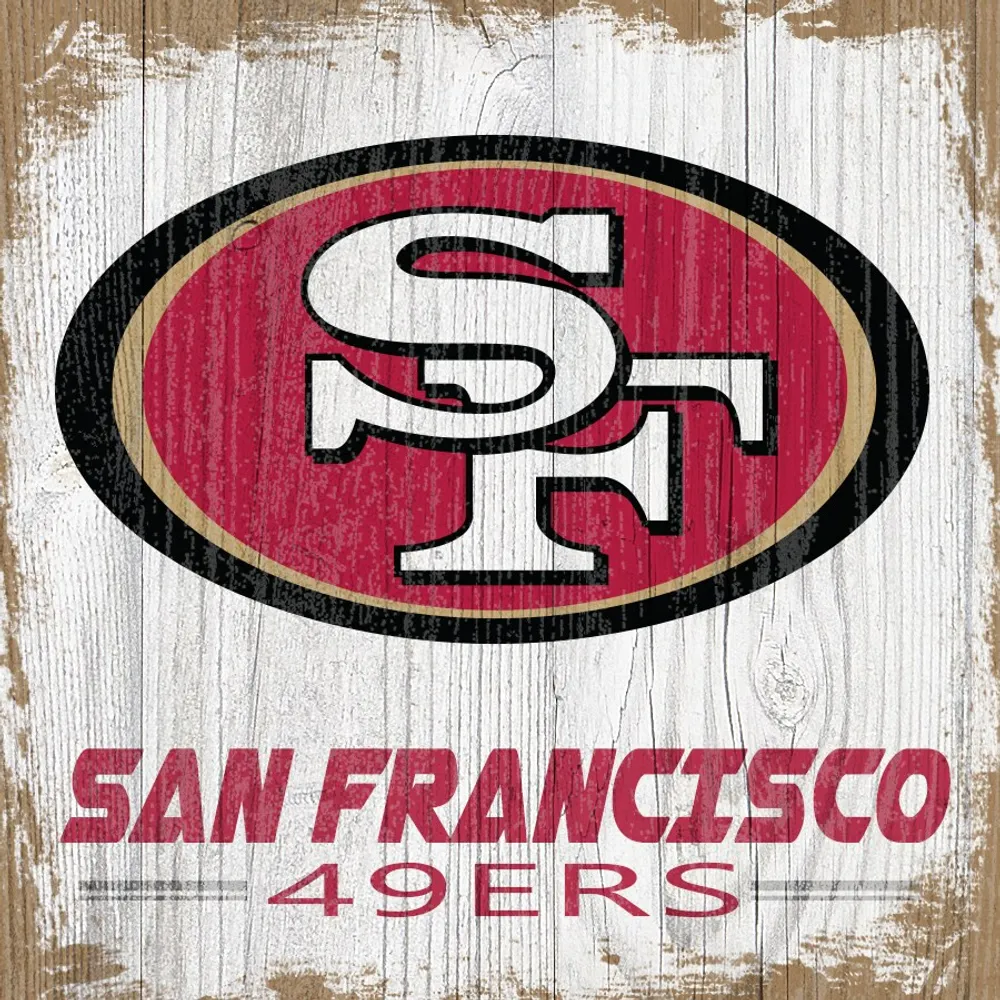 Lids San Francisco 49ers 6'' x 6'' Team Logo Block