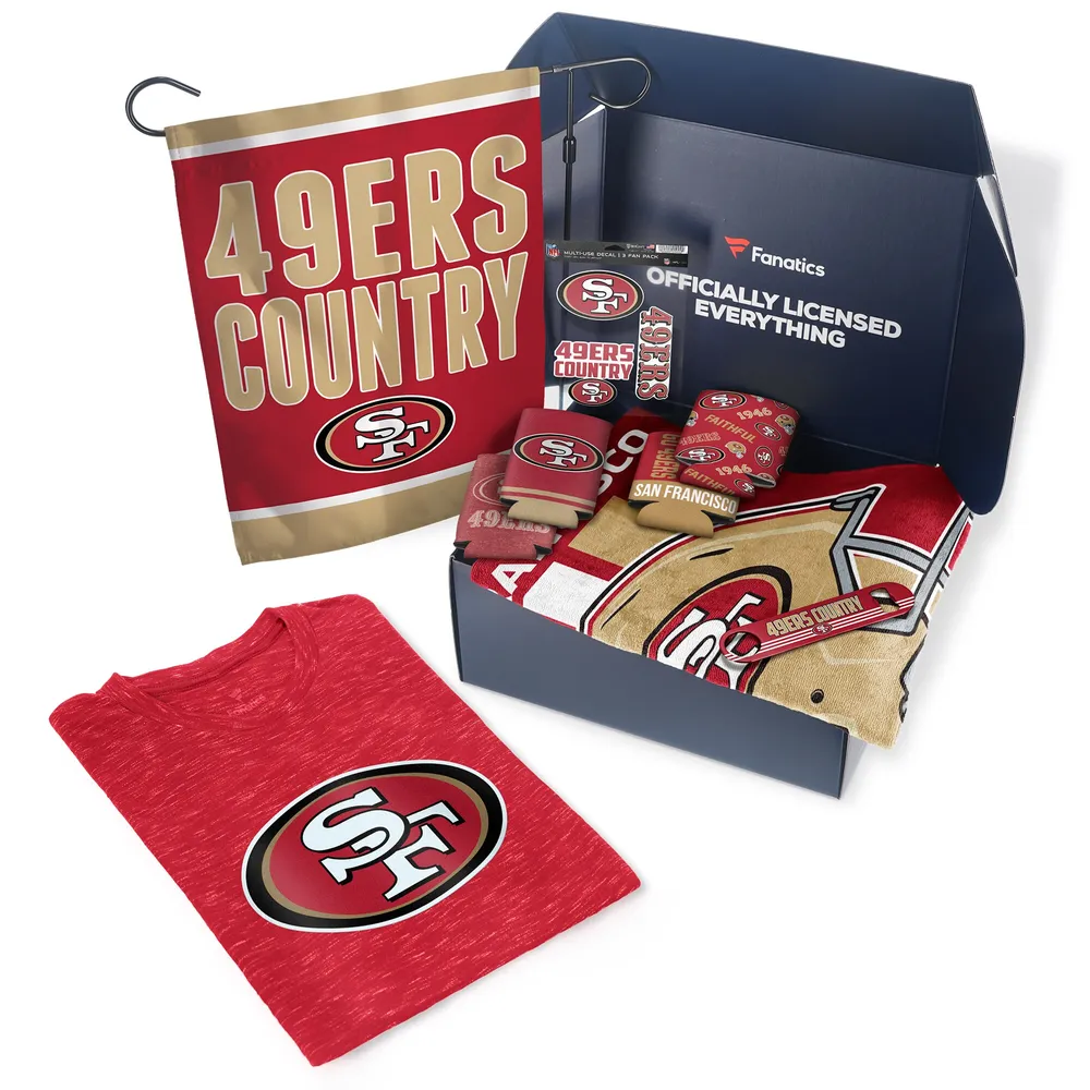 Forever Faithful San Francisco 49ers Womens Print T-shirt Short Sleeve  T-Shirt