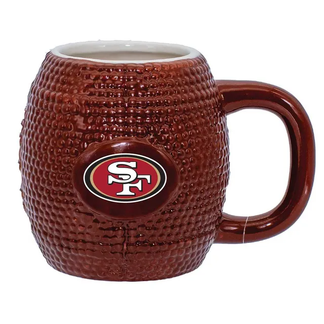 Lids San Francisco 49ers 11oz. Ceramic Coffee Cup & Leather Keychain Gift  Set