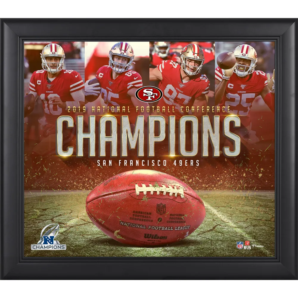 Lids San Francisco 49ers Fanatics Authentic Framed 15' x 17' 2019 NFC  Champions Collage