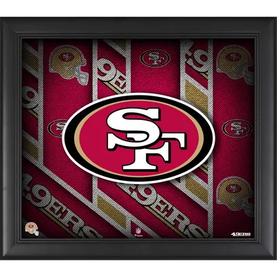 Lids San Francisco 49ers Fanatics Authentic Brown Framed Wall