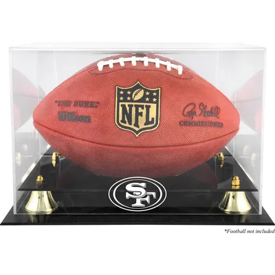 San Francisco 49ers Fanatics Authentic Golden Classic Team Logo Football Display Case