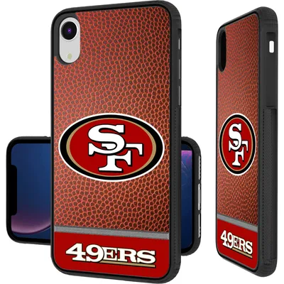 San Francisco 49ers iPhone Bump Case with Football Design