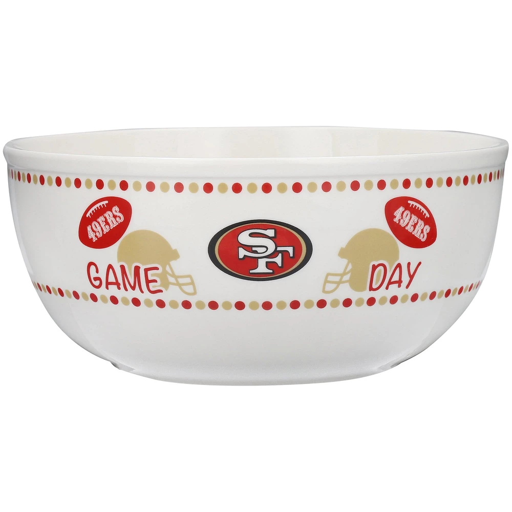 San Francisco 49ers Large Game Day Bowl