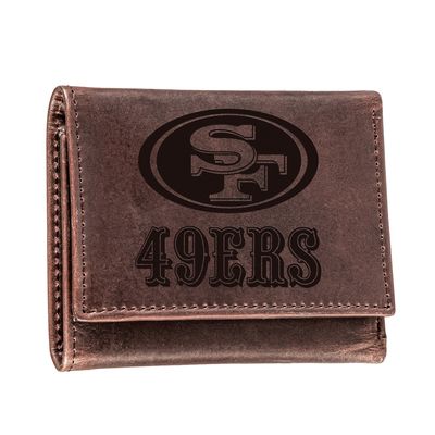 San Francisco 49ers Leather Team Tri-Fold Wallet