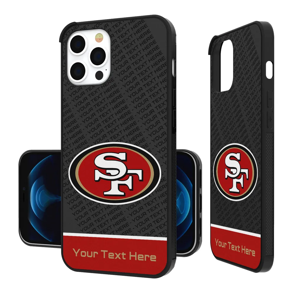 Lids San Francisco 49ers Personalized EndZone Plus Design iPhone Bump Case