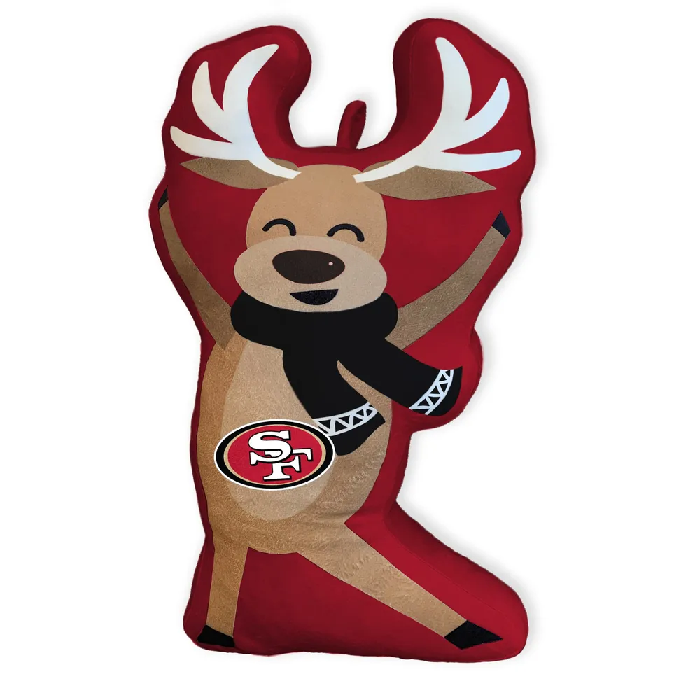 Lids San Francisco 49ers Reindeer Holiday Plushlete