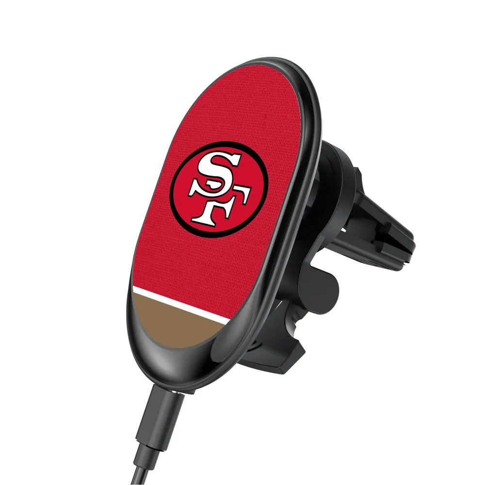 Lids San Francisco 49ers Throwback Wireless Magnetic Car Charger