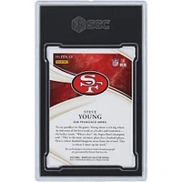 Steve Young San Francisco 49ers Autographed 2020 Panini Immaculate Collection Premium Tri-Color Relic #PPA-SY #1/25 SGC Authenticated 8.5/10 Card
