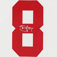 Maillot réplique autographié par Steve Young des San Francisco 49ers par Mitchell & Ness