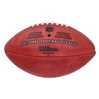 Ballon de football professionnel Wilson Duke en couleur autographié par Steve Young des 49ers de San Francisco