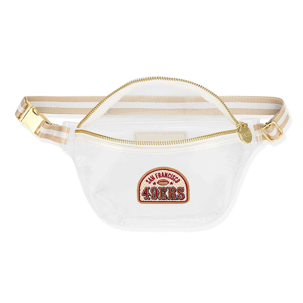 Stoney Clover Lane San Francisco 49ers Stadium Clear Fanny Pack