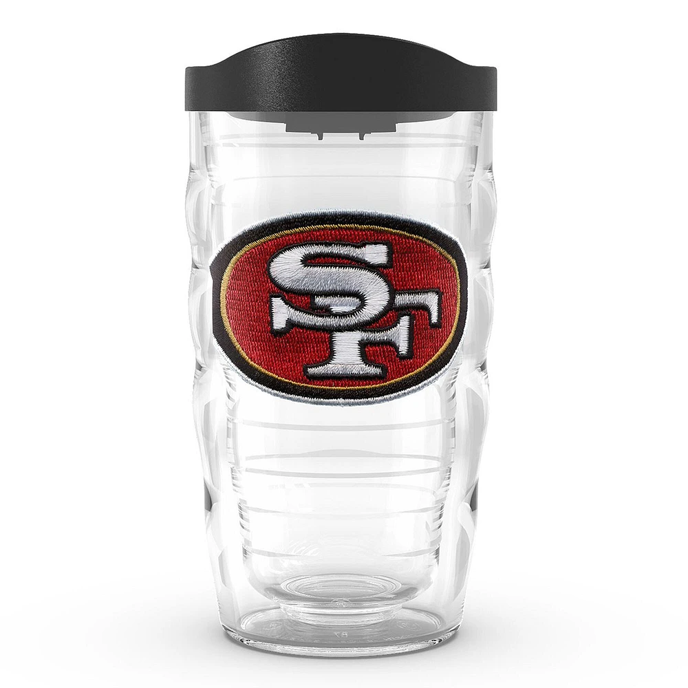 Tervis San Francisco 49ers 10oz. Gobelet ondulé classique avec couvercle Emblem