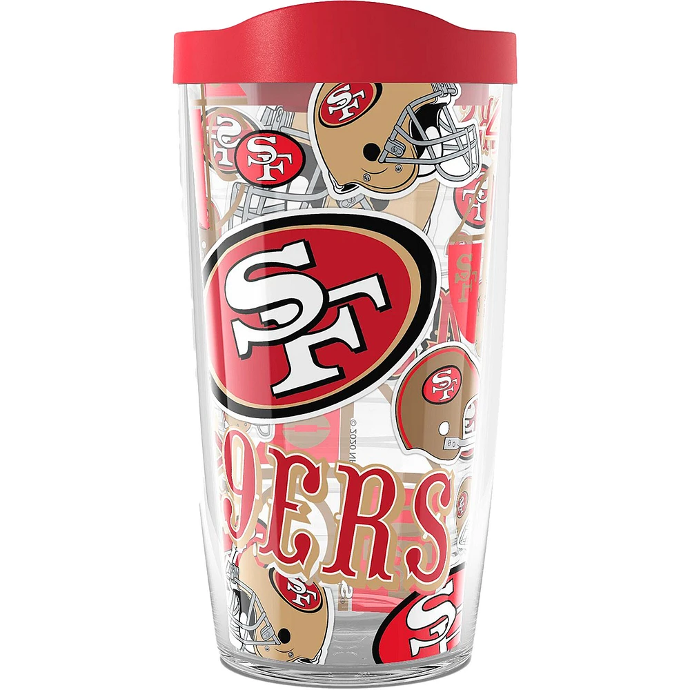 Tervis San Francisco 49ers 16oz. Allover Classic Tumbler