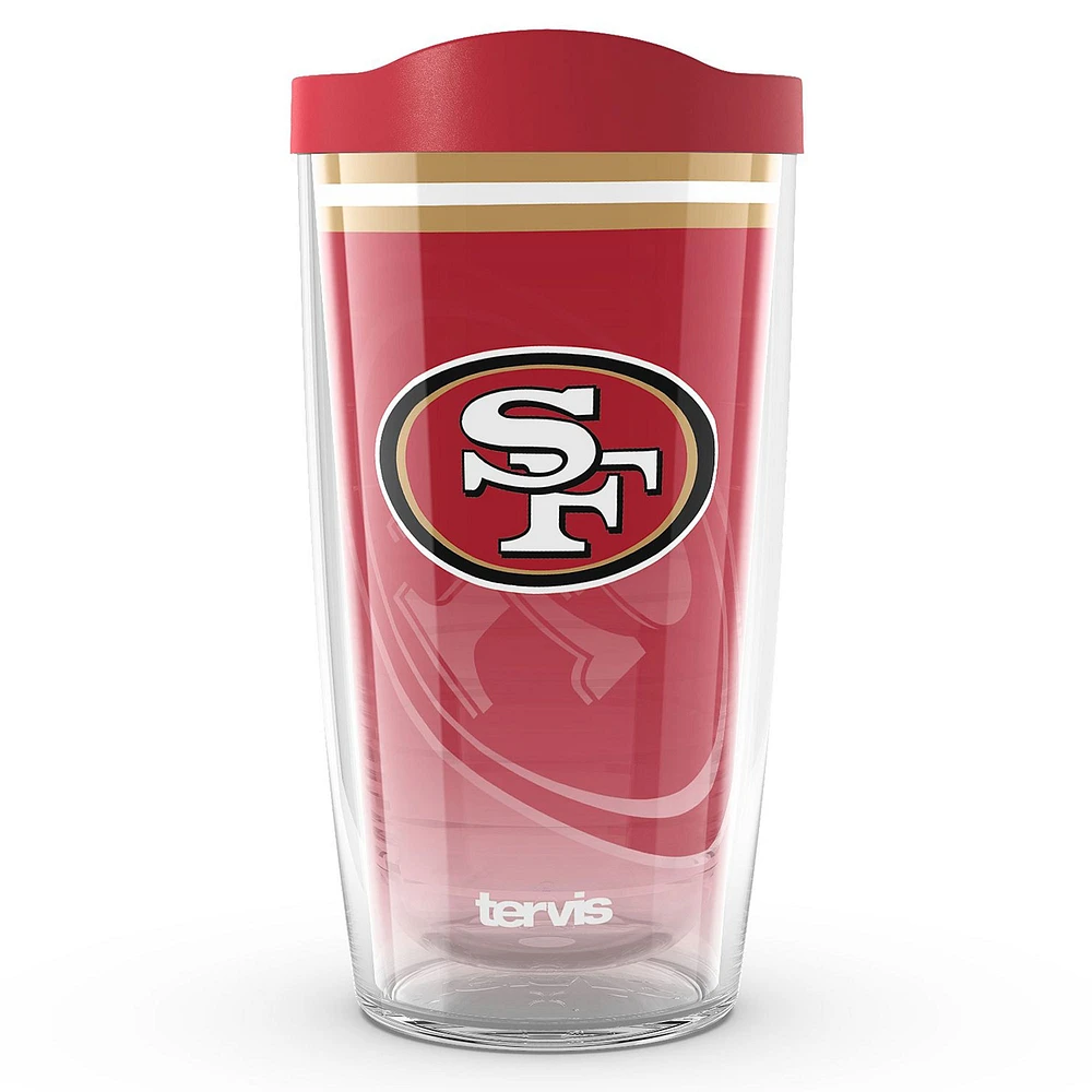 Tervis San Francisco 49ers 16oz. Gobelet classique Forever Fan