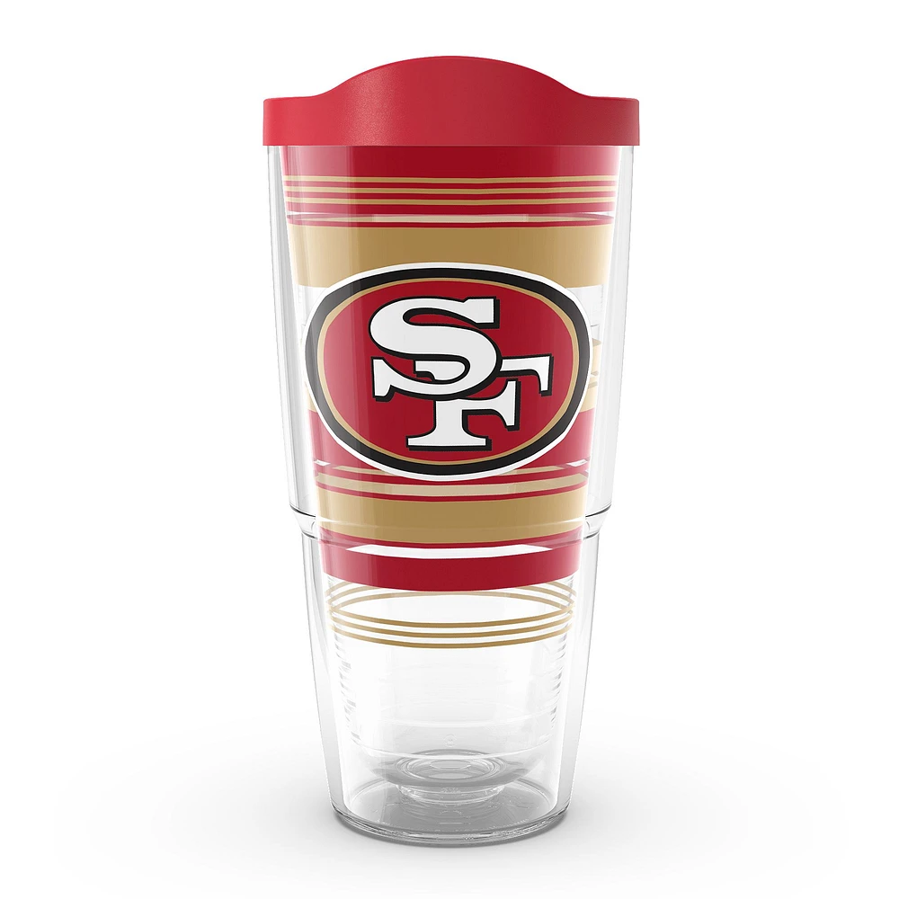 Tervis San Francisco 49ers 24oz. Gobelet classique à rayures Hype