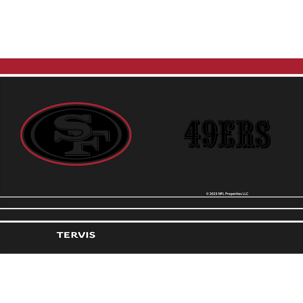 Tervis San Francisco 49ers 30oz. Gobelet en acier inoxydable Night Game