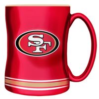 The Sports Vault San Francisco 49ers - 14oz. Sculpted Mug