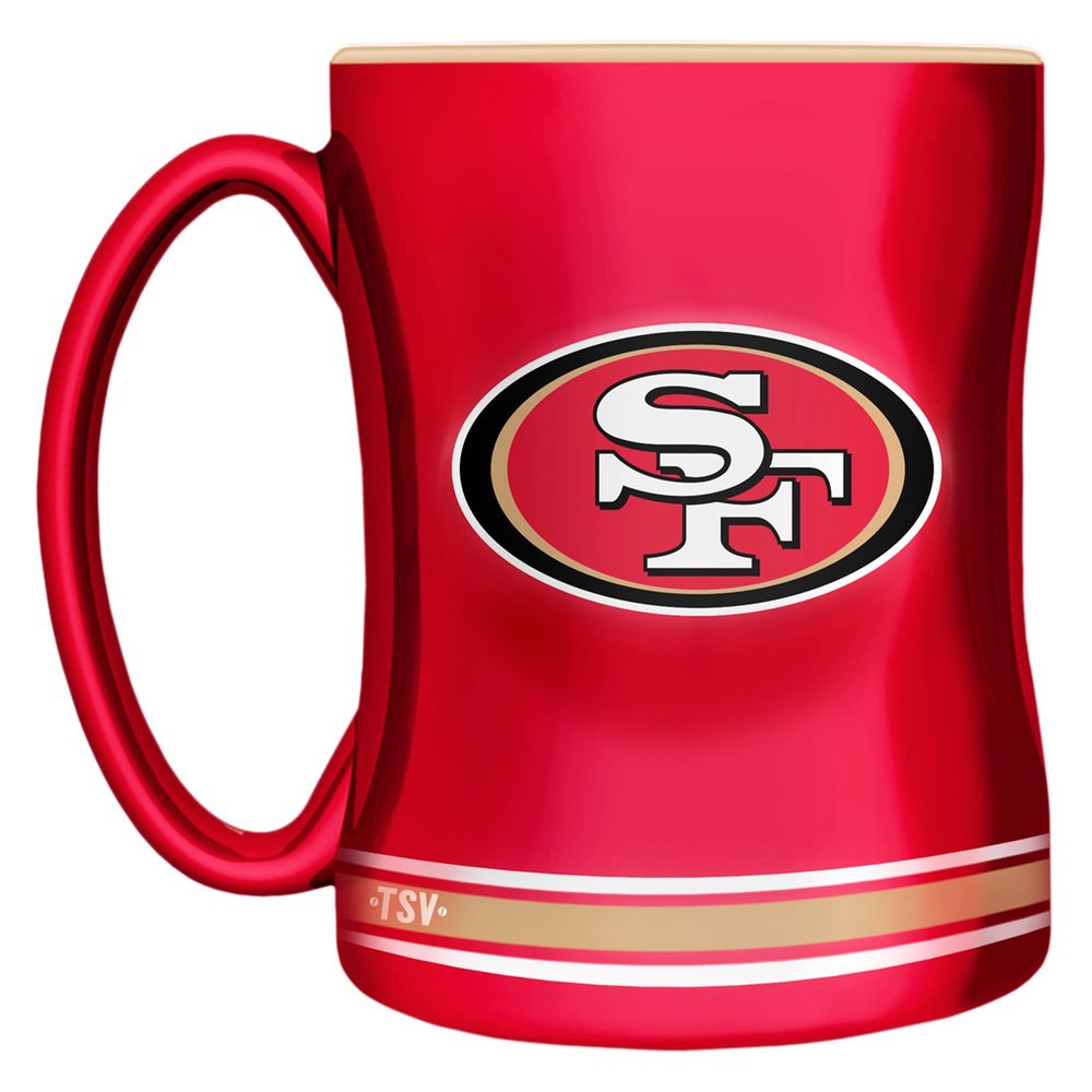 The Sports Vault San Francisco 49ers - 14oz. Sculpted Mug