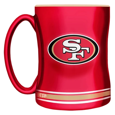 The Sports Vault San Francisco 49ers - 14 oz. Mug sculpté