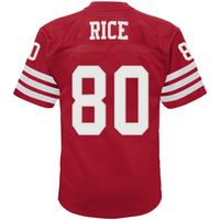 Toddler Mitchell & Ness Jerry Rice Scarlet San Francisco 49ers 1990 Retired Legacy Jersey