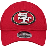 Toddler New Era Scarlet San Francisco 49ers Main 9FORTY Adjustable Hat