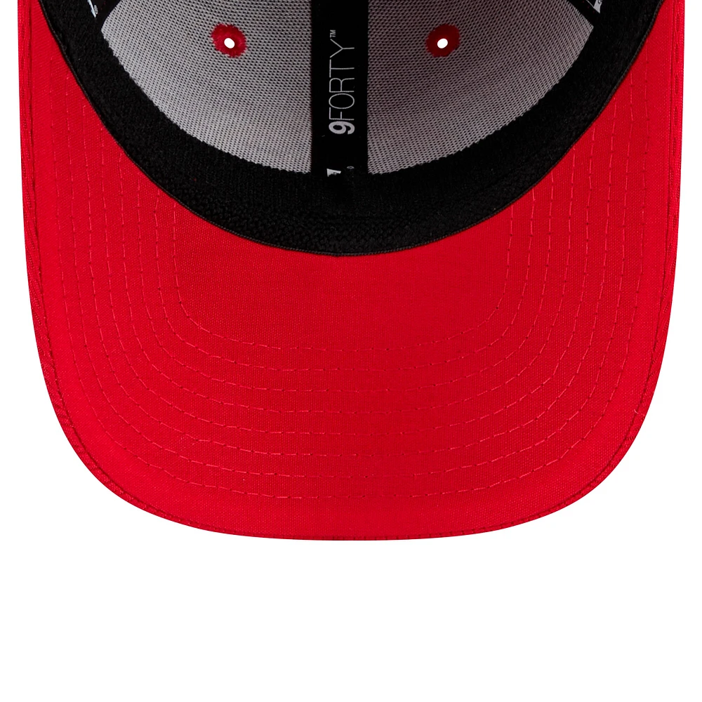 Toddler New Era Scarlet San Francisco 49ers Main 9FORTY Adjustable Hat