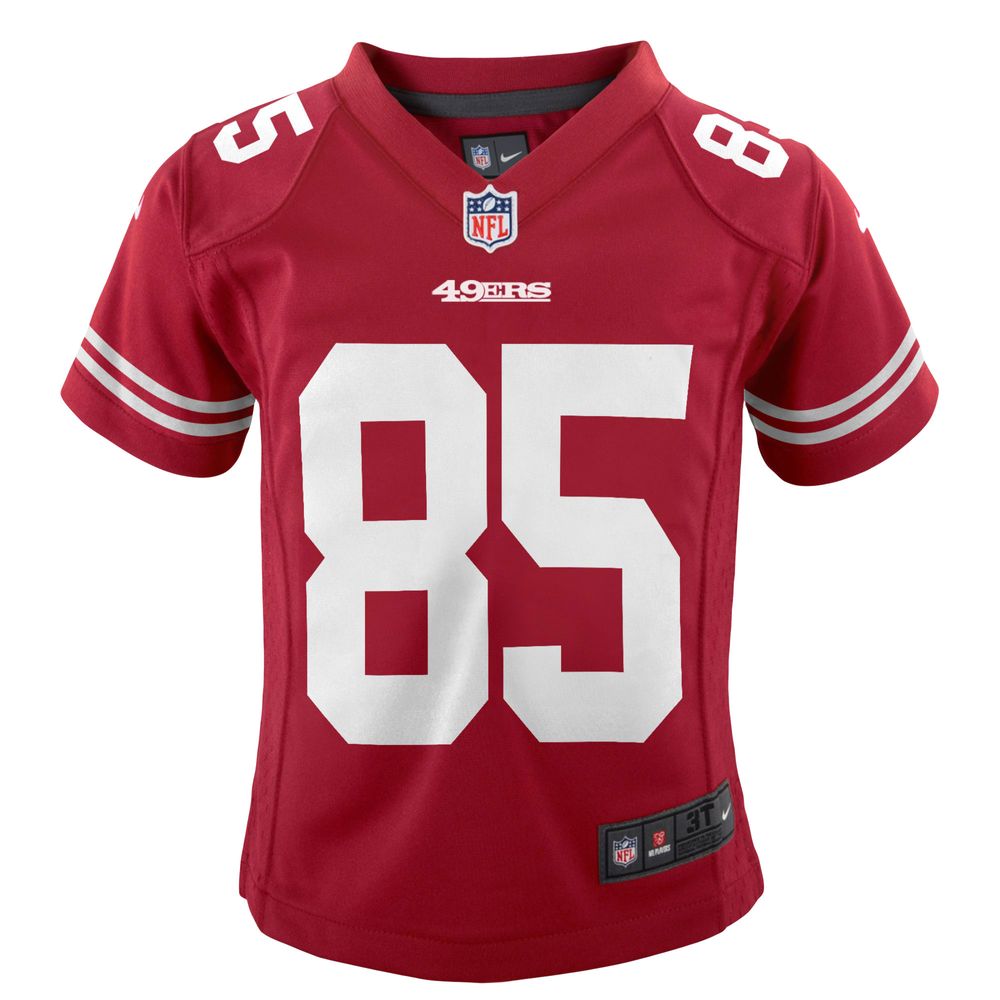 George Kittle San Francisco 49ers Nike Red Youth Jersey