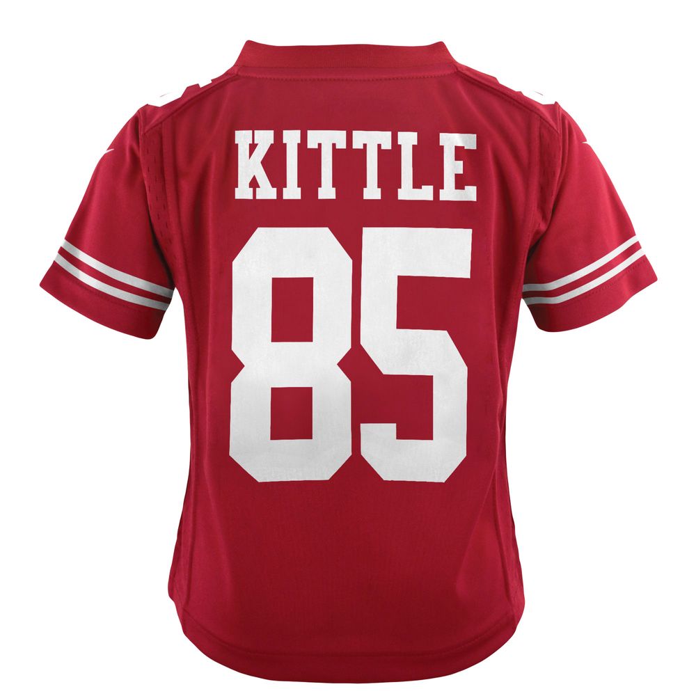 George Kittle San Francisco 49ers Nike Youth Game Jersey - Scarlet